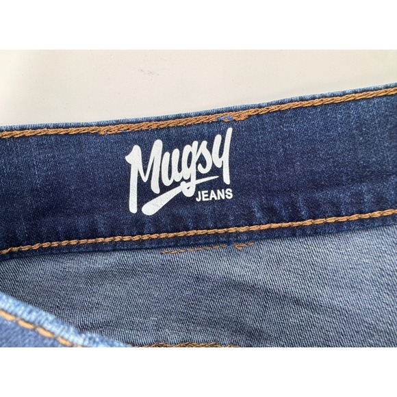 Mugsy HAMMS Jeans 35x34 Stretch Mens Dark Wash Denim - Picture 2 of 12